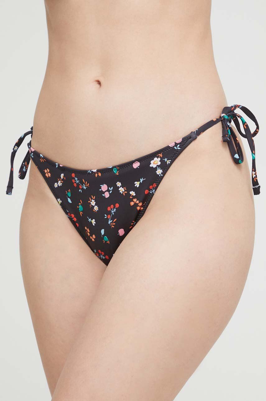 Plavky United Colors of Benetton Bikini Bottom Čierna | 3LWH5S02I.72D, 0