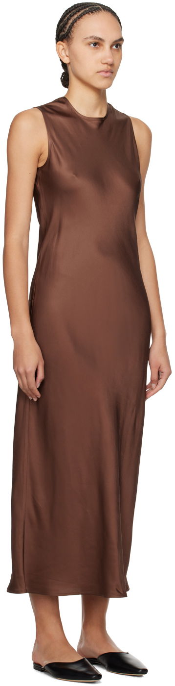 Šaty Baserange Sleeveless Maxi Dress Hnedá | DRDYT-VI-SP24, 1