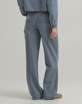 Džínsy Lee Lee x Crayola Limited Edition Carpenter Jeans, Railroad Stripe, Size 32x32 Modrá | 112375430, 1