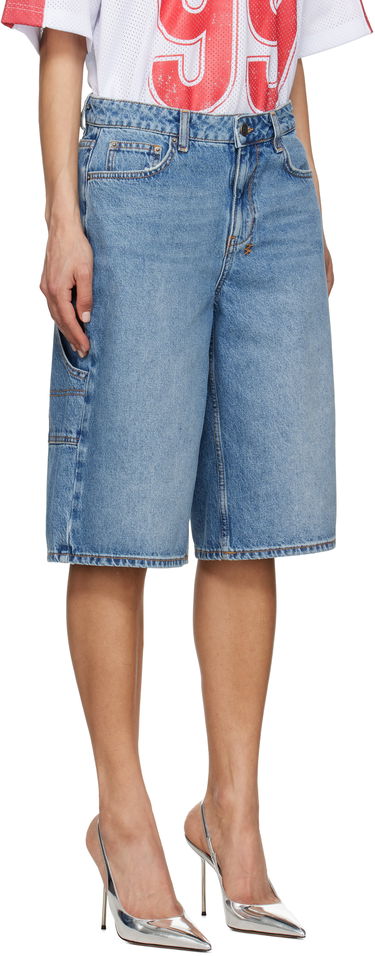 Šortky Ksubi Ksubi Low Rider Swept Denim Shorts Modrá | WSP25WA007, 1