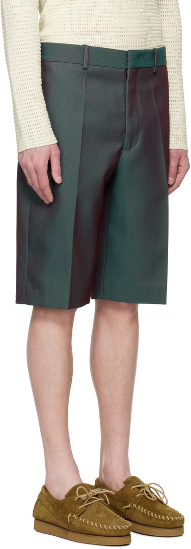 Šortky Jil Sander Jil Sander Virgin Wool Shorts Zelené | J21KA0256_J40221, 1
