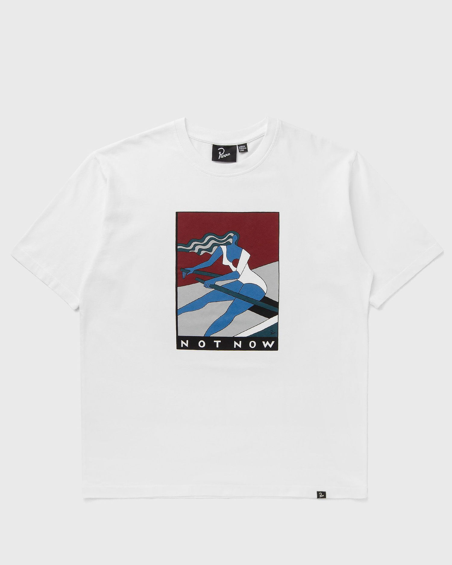 Tričko By Parra Not Now Graphic T-Shirt Biela | 53410, 0