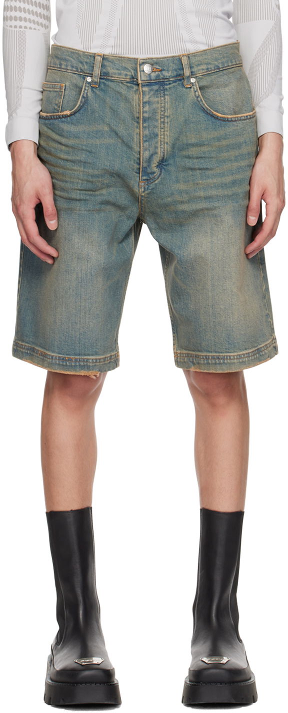 Šortky MISBHV Baggy Denim Shorts Modrá | 240M356