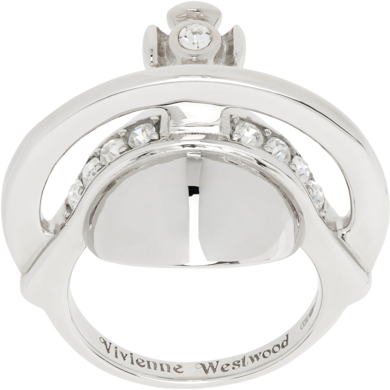 Prsteň Vivienne Westwood Vivienne Westwood Solid Orb Ring Metalická | 6404017P-01P116-, 0