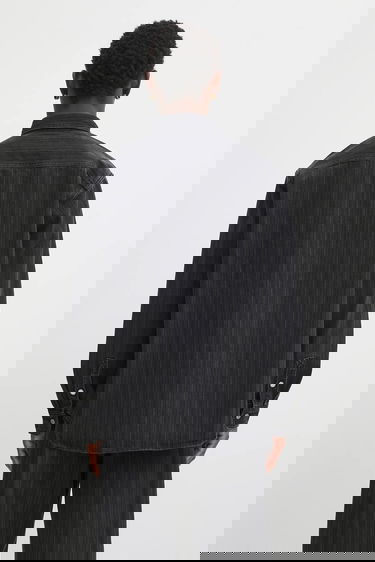 Košeľa Carhartt WIP Rylan Relaxed Fit Striped Denim Shirt with Classic Collar Čierna | I035567.32I06, 2