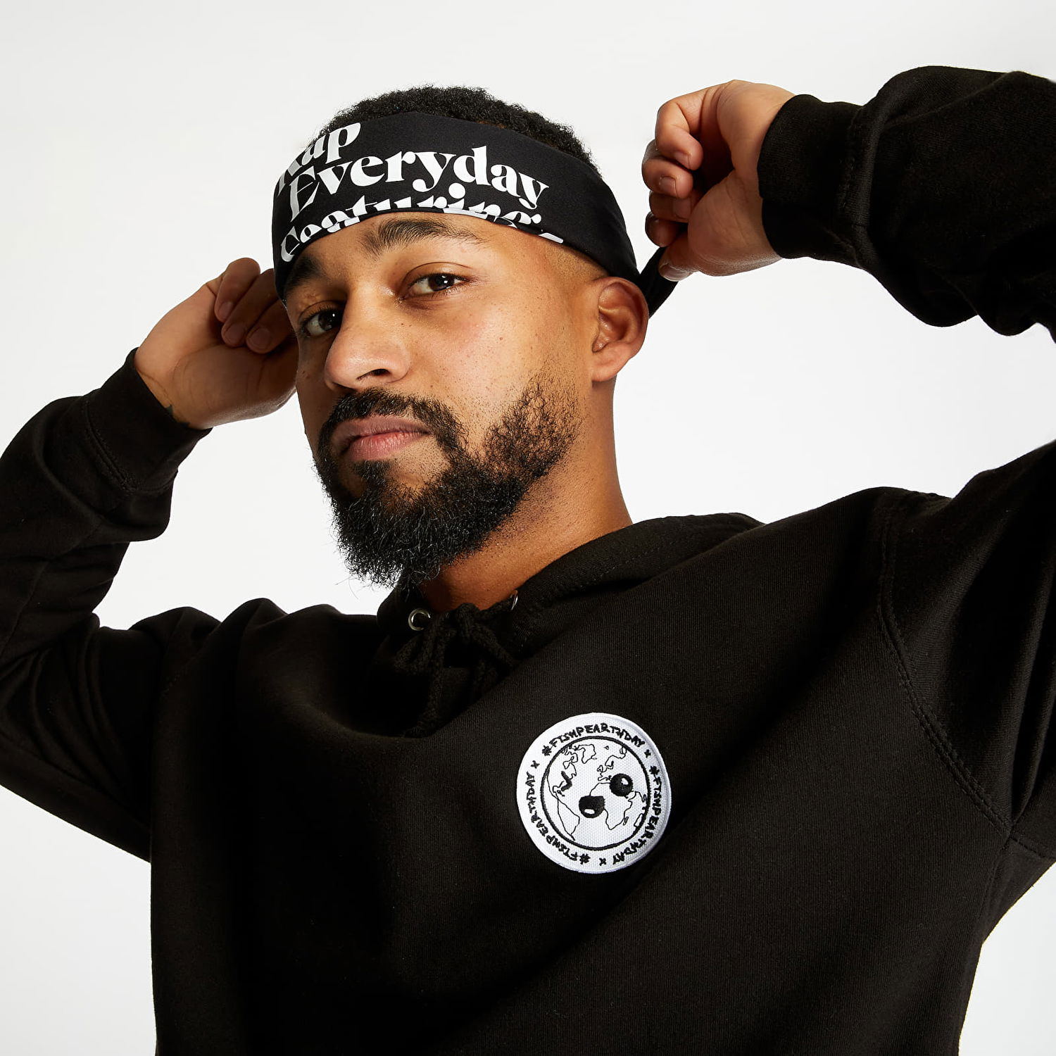 Oblečenie a doplnky Footshop RAP x Bandana Čierna | FTSHP_68, 0