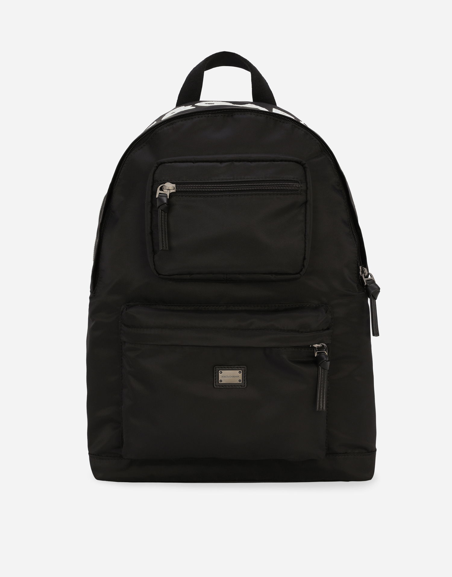 Batoh Dolce & Gabbana Dolce & Gabbana Nylon Backpack With Logo Čierna | EM0123AN26280999, 0
