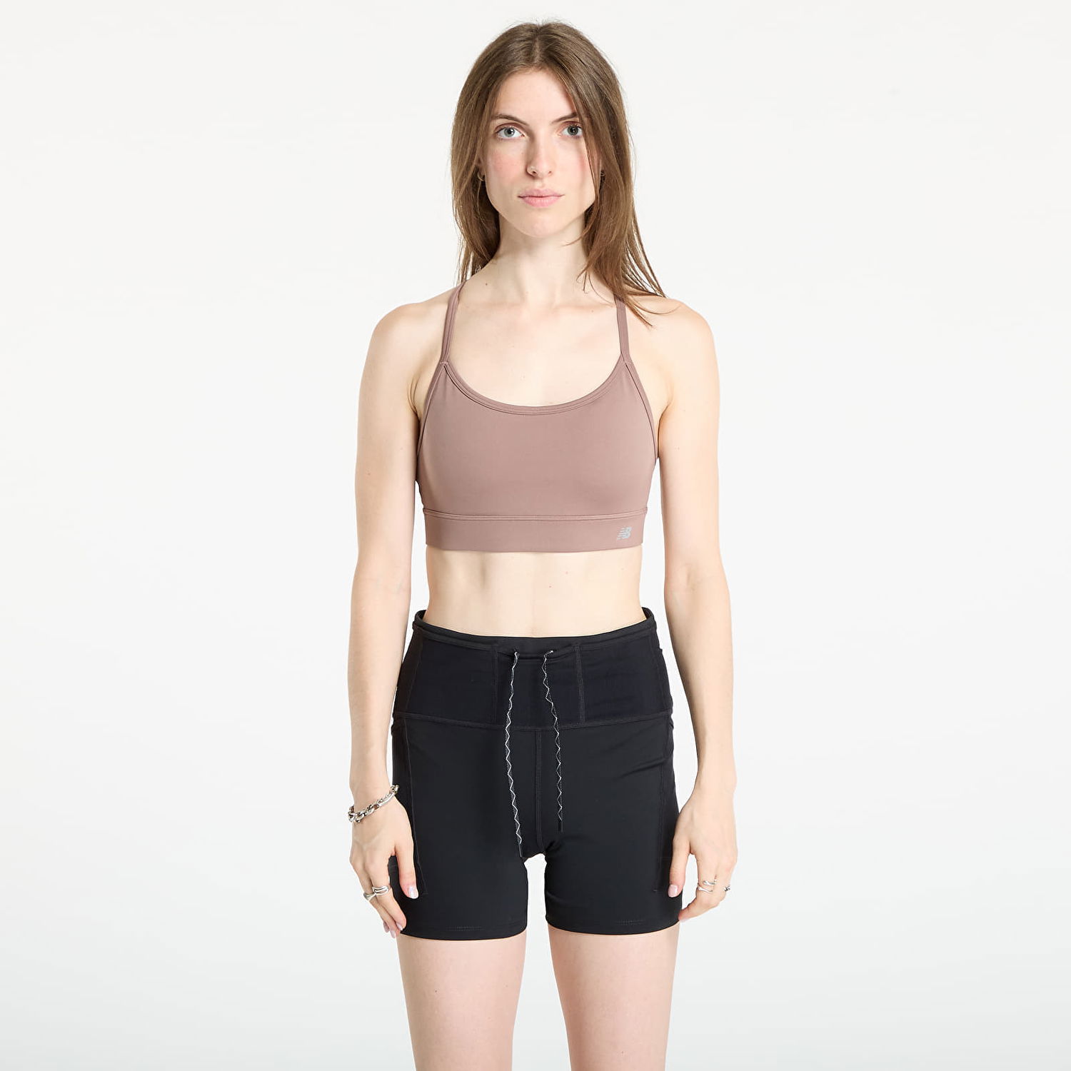 Podprsenka New Balance Essential Yoga Bra Béžová | WB51039EAS, 0