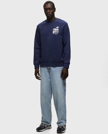 Mikina Levi's Levis STANDARD GRAPHIC CREW Navy | 38423-0075, 1