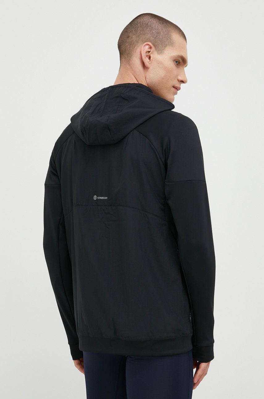 Mikina adidas Performance Training Full-Zip Hoodie Čierna | HA6366, 1