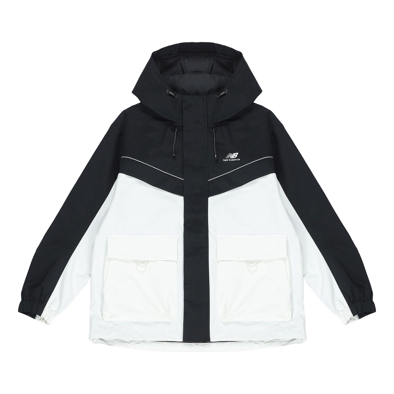 Vetrovka New Balance Windproof Jacket Biela | 5AC39333-BK, 0