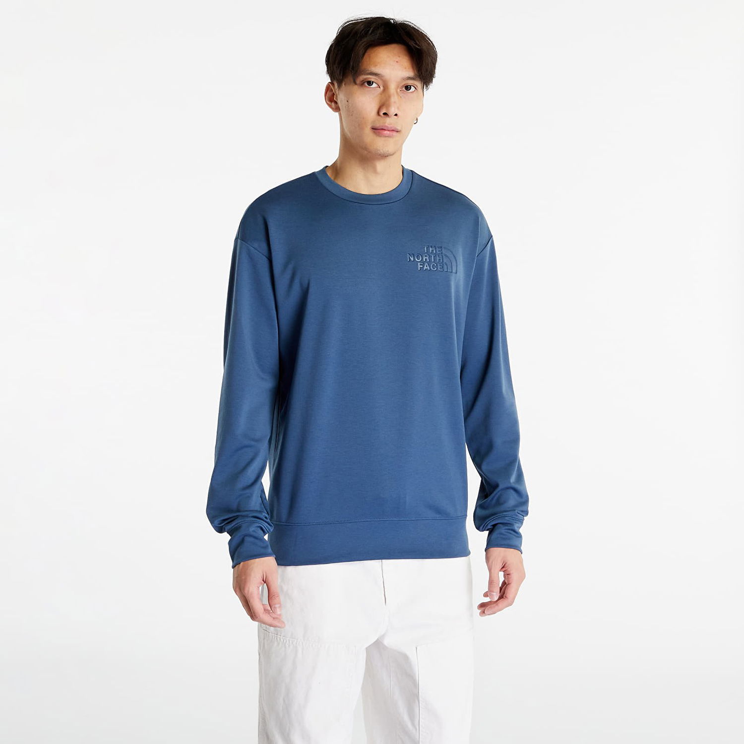 Mikina The North Face Spacer Air Crew Shady Modrá | NF0A8279LUK1, 0