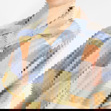 Košeľa Paul Smith Paul Smith Panel Print Vacation Shirt, Size Large Rôznofarebný | M2R-695U-P22312-92, 5