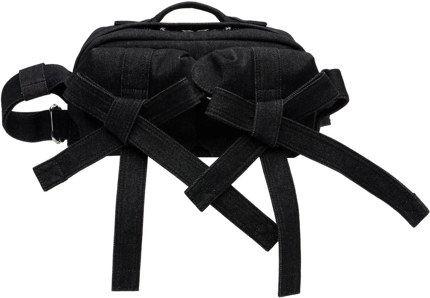 Taška cez rameno Simone Rocha Simone Rocha Classic Bow Crossbody Bag Čierna | BAG149B 0808, 0