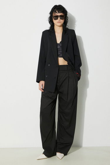 Kabáty Fiorucci Fiorucci Double-Breasted Blazer Čierna | W01FPBDO044KN03BK01, 1