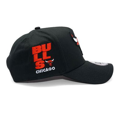 Šiltovka New Era Chicago Bulls NBA Side Patch 9FORTY A-Frame Adjustable Hat Čierna | 60595220, 2