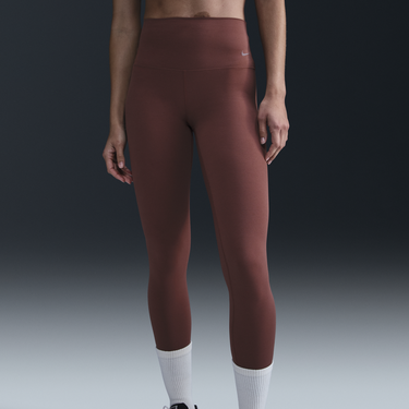 Legíny Nike Nike Zenvy 7/8 High-Waisted Gentle Support Leggings Hnedá | DQ6015-218, 3