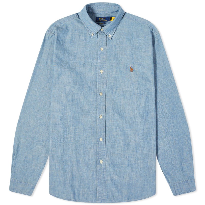 Košeľa Polo by Ralph Lauren Chambray Shirt Modrá | 710792042001