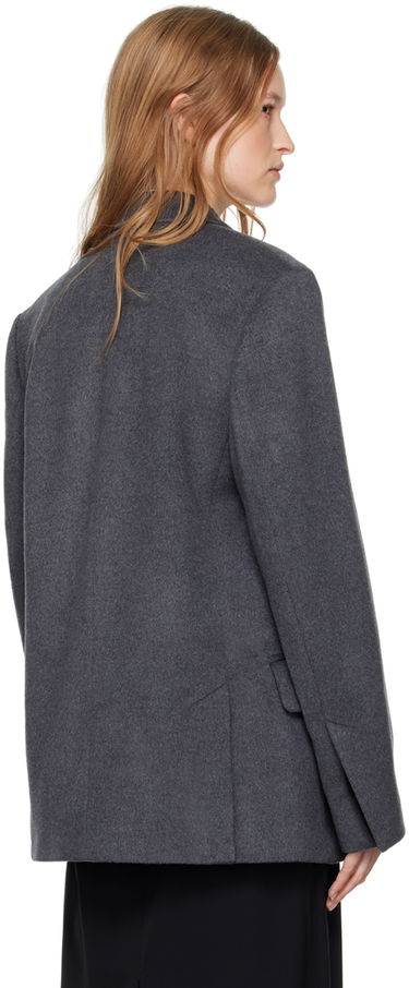 Bunda TOTEME Straight Wool Blazer Šedá | 244-WRZ0045-FB0283, 2