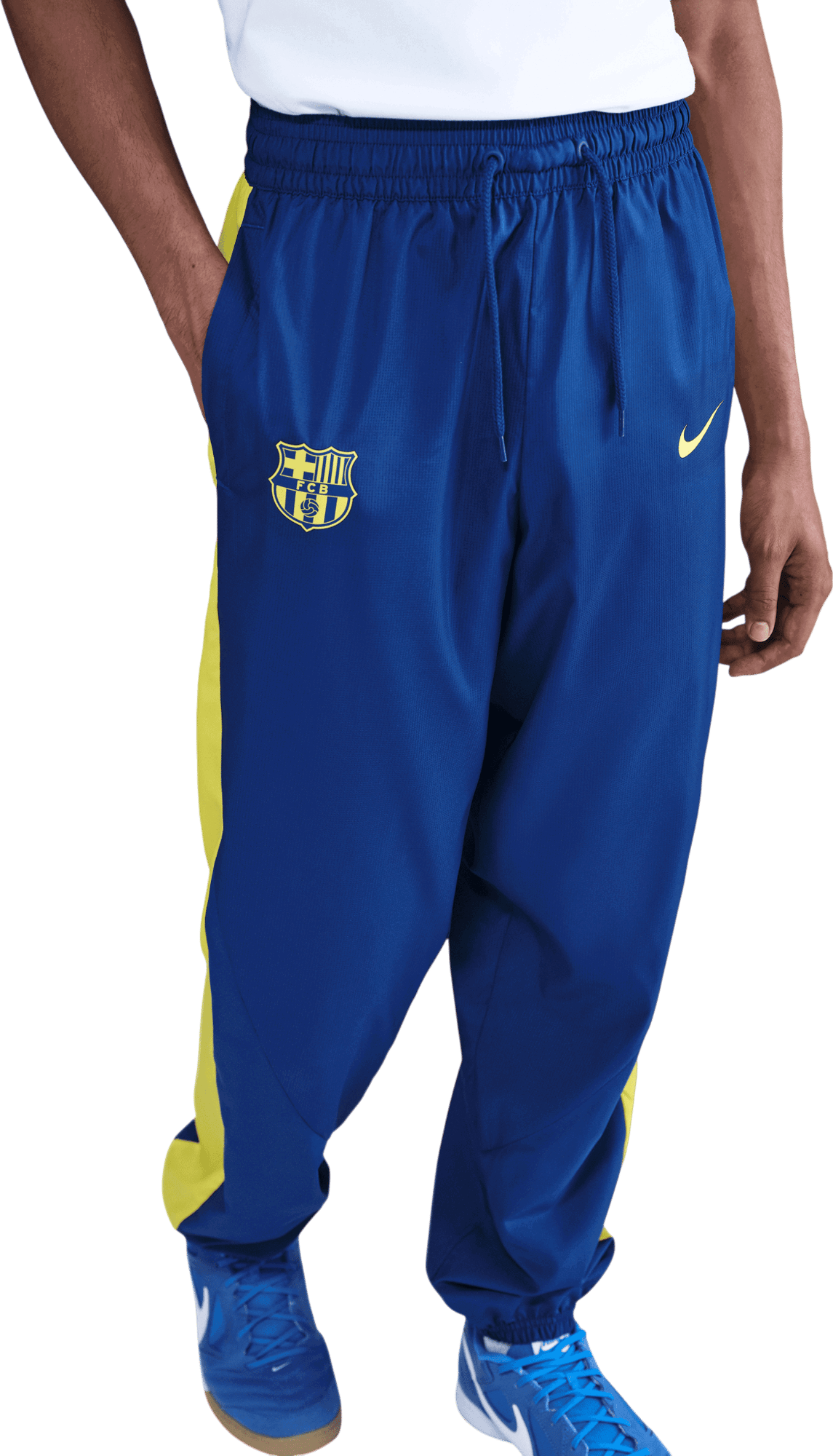 Tepláky Nike FC Barcelona Starting 5 Woven Track Pants Modrá | fz1282-431, 0