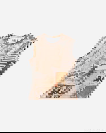 Tielko Jean Paul Gaultier Jean Paul Gaultier Cotton Journal Tank Top Rôznofarebný | 26-01-W-TO401-J026P 030830, 1