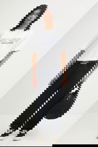 Džínsy Carhartt WIP Aaron Pant Loose Fit Wide Leg Čierna | I034237.01LF, 4