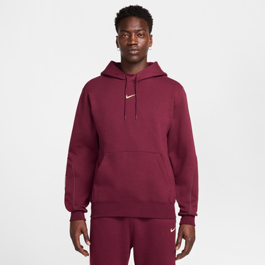 Mikina Nike NOCTA Fleece Hoodie Vínová | FN7659-638, 2