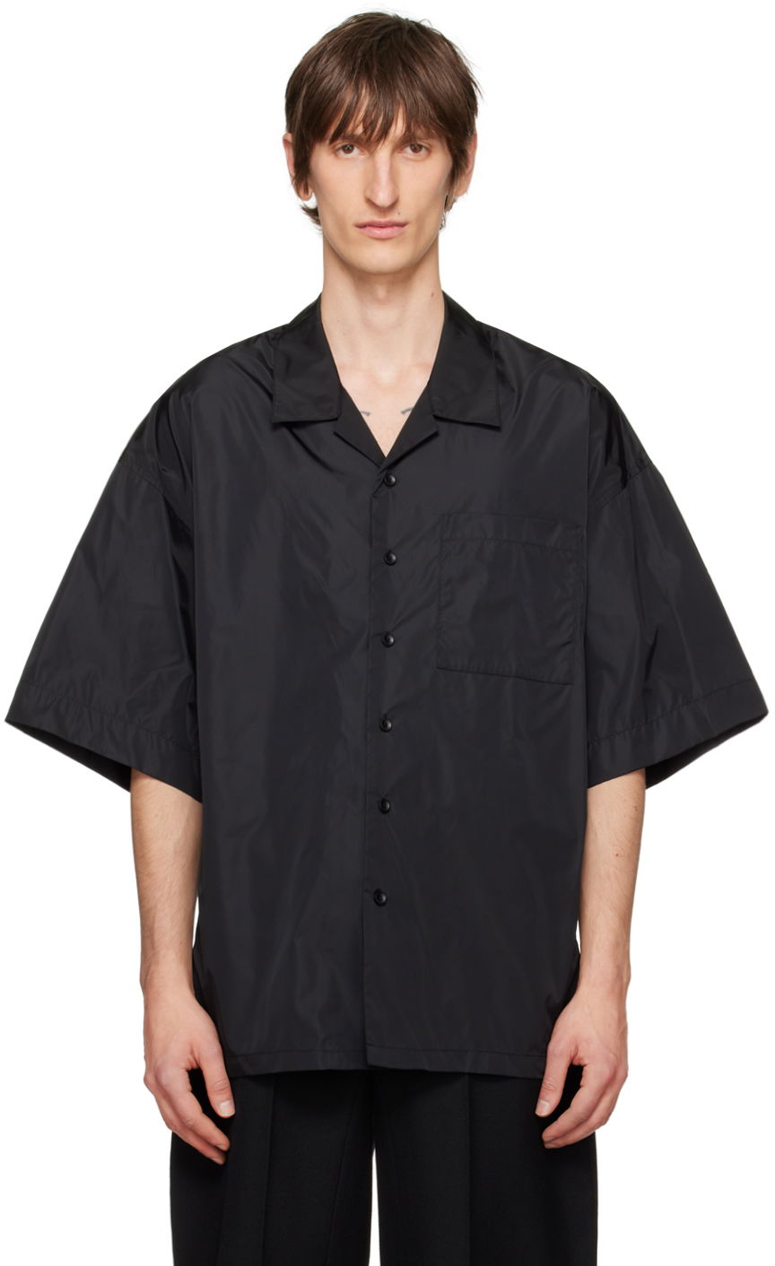 Košeľa Alexander Wang Camp Shirt Čierna | 6WC1241025, 0