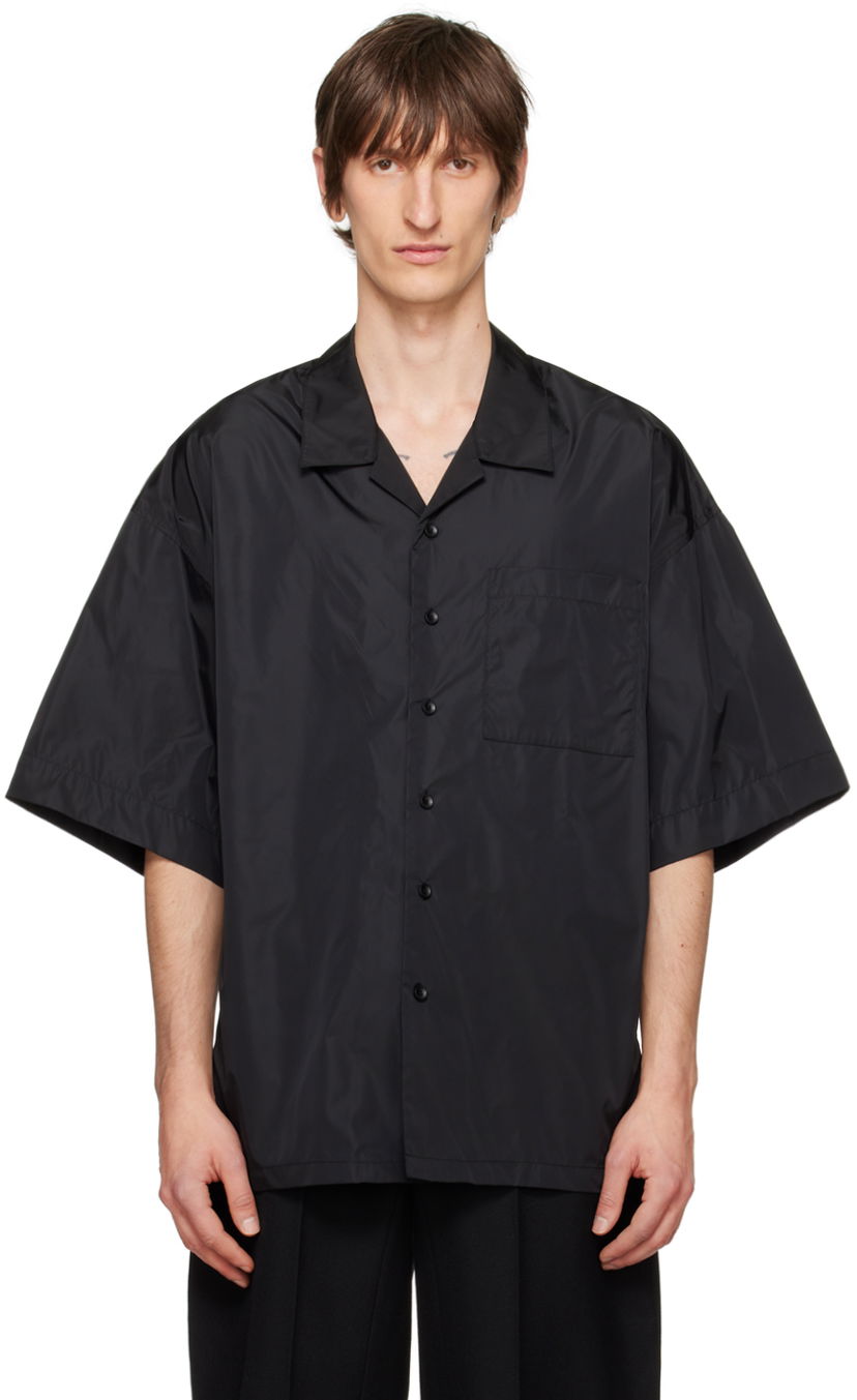 Košeľa Alexander Wang Camp Shirt Čierna | 6WC1241025