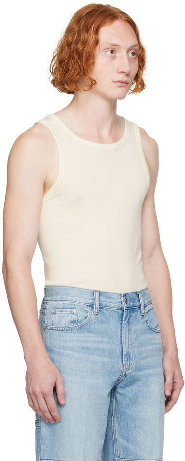 Tielko Helmut Lang Classic Tank Top Biela | O01HM518, 1