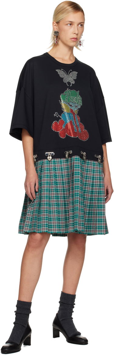 Šaty Chopova Lowena Spaced Out T-Shirt Minidress Zelené | 1355, 3