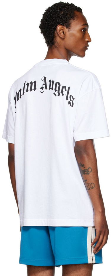 Tričko Palm Angels Banana Tee Biela | PMAA001F22JER0060118, 2
