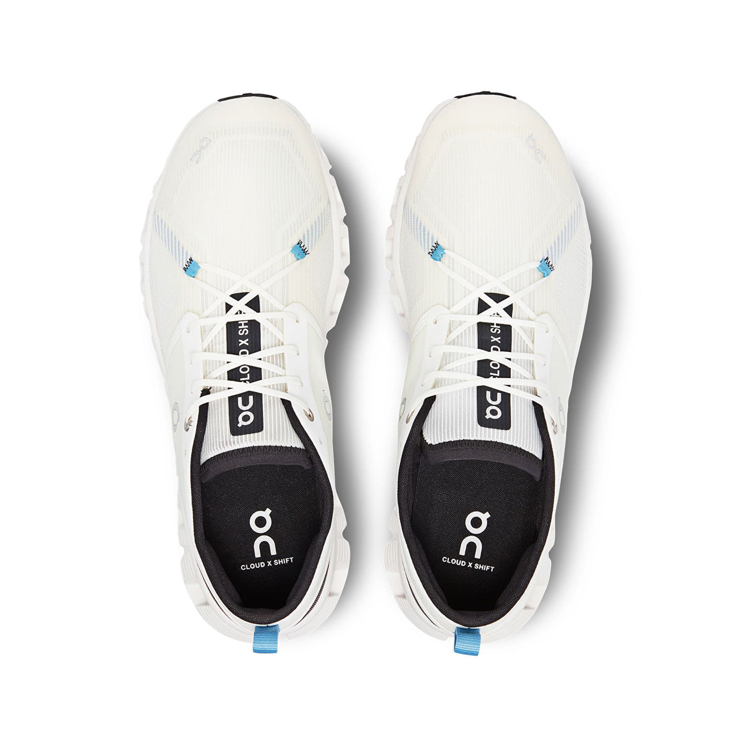 Tenisky a topánky On Running Cloud X 3 Shift Undyed White Black Biela | 66.98264, 1