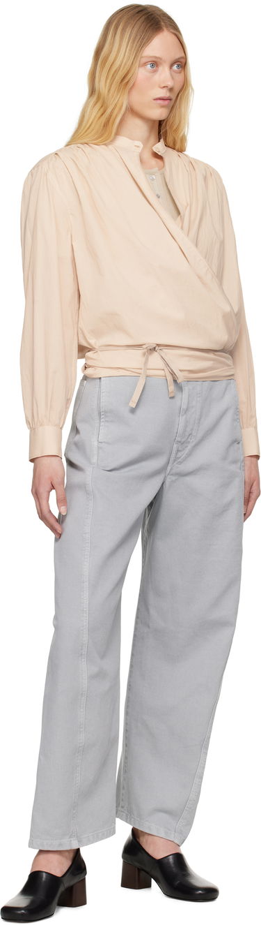 Košeľa LEMAIRE Lemaire Wrap Blouse Béžová | TO1333 LF1389, 3