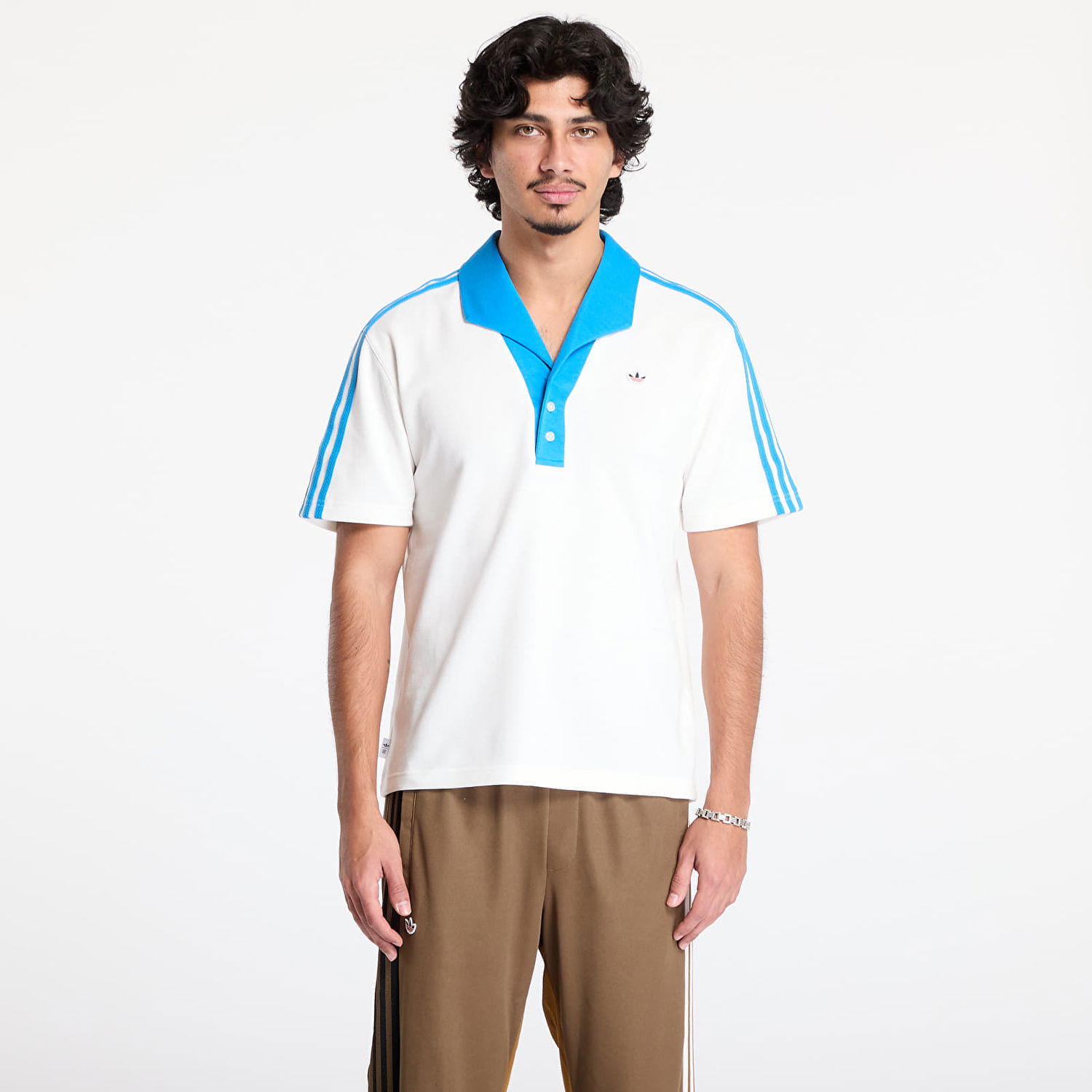 Polo tričko adidas Originals Short Sleeve Polo Shirt Biela | JE9585, 0