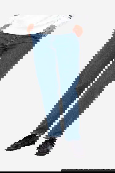 Džínsy Carhartt WIP High Waist Pierce Pant Modrá | I025268, 2