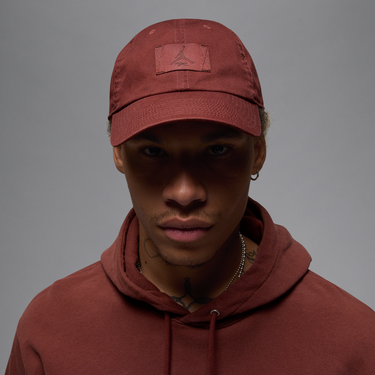Mikina Jordan Jordan Club Adjustable Hat Vínová | FD5181-232, 1