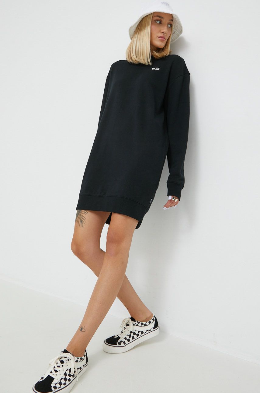 Šaty Vans Mini Dress Čierna | VN0A5LNVBLK1, 0