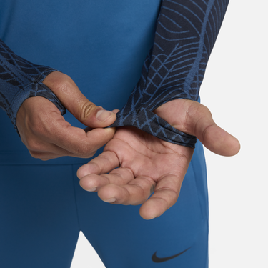 Tričko Nike fotbalový tréninkový top Dri-FIT Strike Modrá | DV9225-457, 2