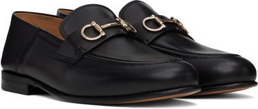 Tenisky a topánky FERRAGAMO Salvatore Ferragamo Gancini Ornament Mule Loafers Čierna | 758468, 3