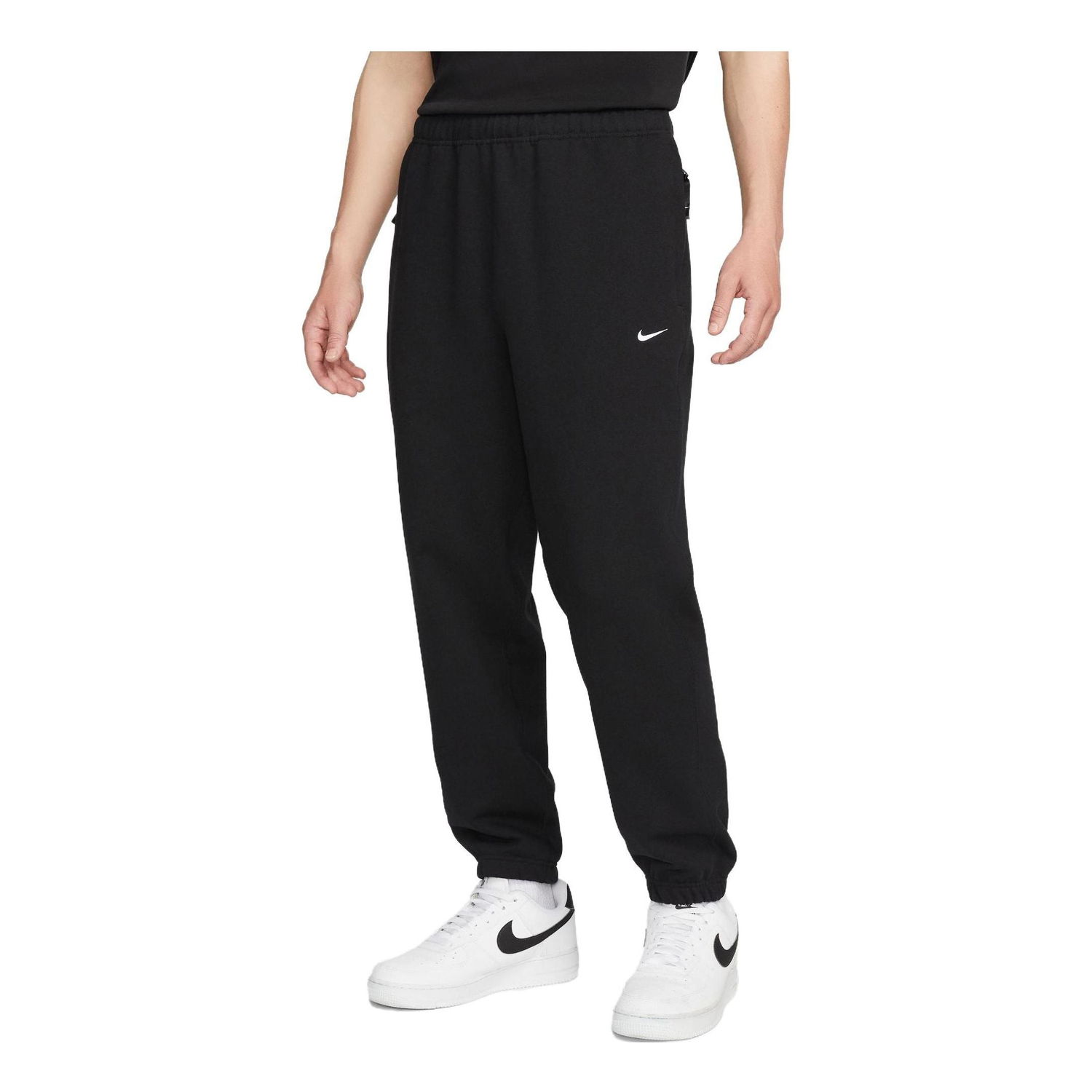 Tepláky Nike Solo Swoosh French Terry Trousers Čierna | DX0816-010, 0