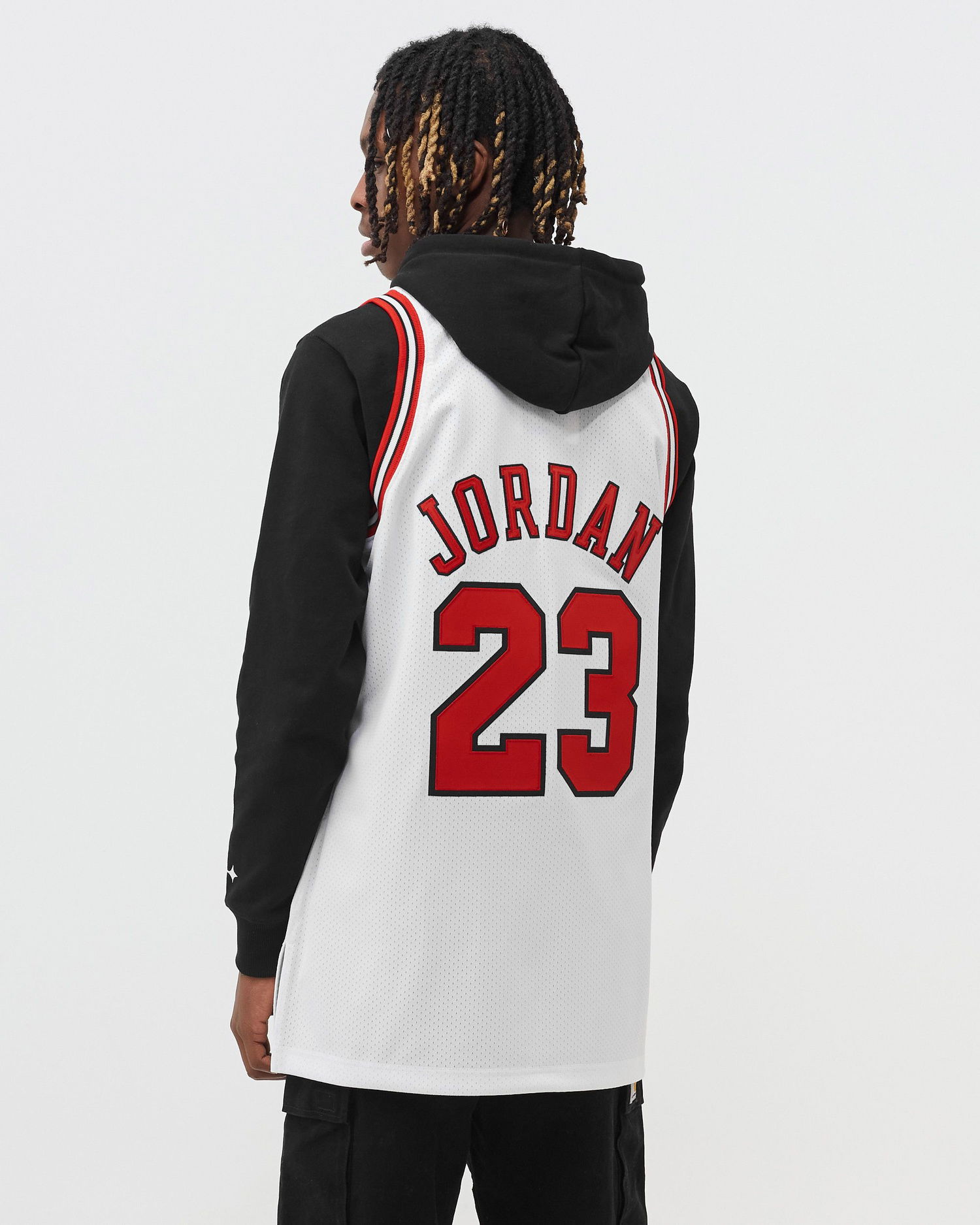 Dres Mitchell & Ness NBA AUTHENTIC FINALS JERSEY CHICAGO BULLS 1997-98 MICHAEL JORDAN #23 Biela | AJY44950-CBU97MJOWHIT, 1
