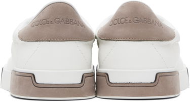 Tenisky a topánky Dolce & Gabbana Calfskin Portofino Yacht Biela | A20190A66A78 8S375, 1