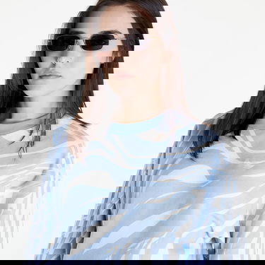 Mikina adidas Originals Aop Sweatshirt Modrá | IJ8189, 0