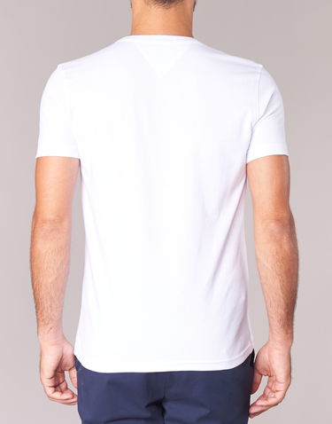 Tričko Tommy Hilfiger OFLEKI T-SHIRT Biela | DM0DM04411-100-NOOS, 4