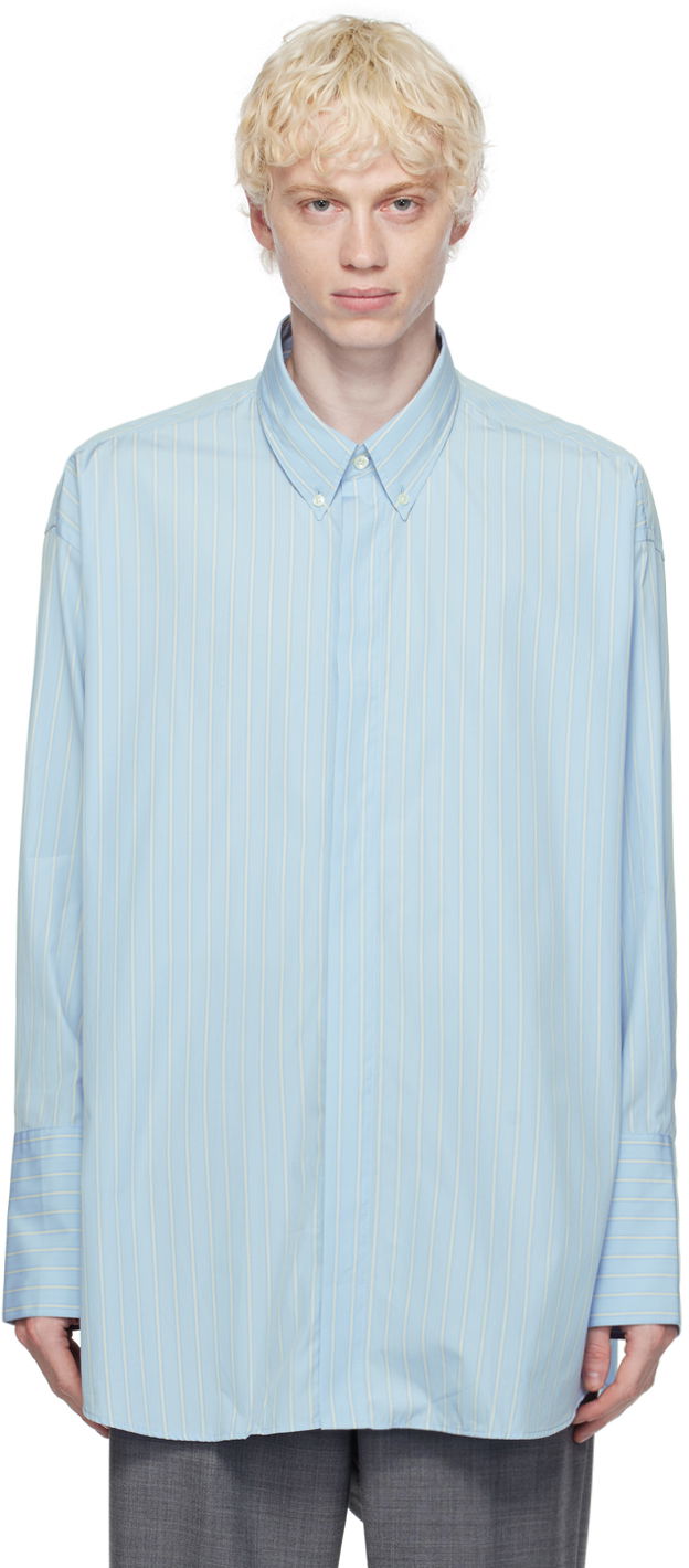 Košeľa AMI Down Shirt Modrá | USH129.CO0047, 0