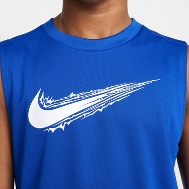 Tielko Nike Dri-FIT Sleeveless Shirt Modrá | HF8998-480, 2