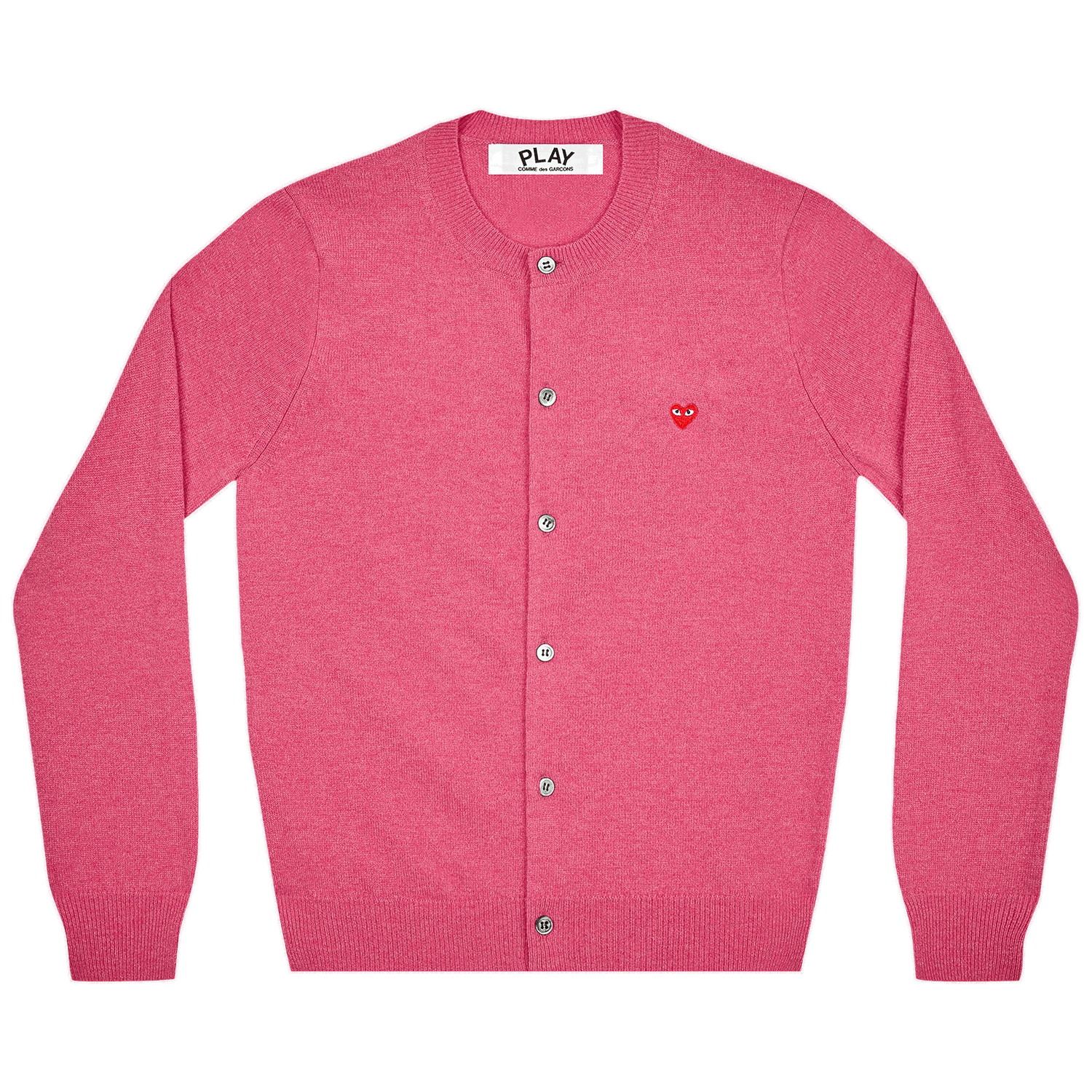 Sveter Comme des Garçons PLAY Cardigan Ružová | AZ N079 051 4, 0