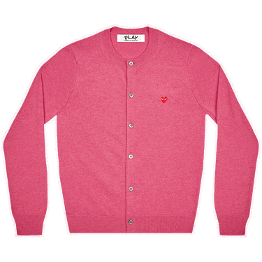 Sveter Comme des Garçons PLAY Cardigan Ružová | AZ N079 051 4, 0