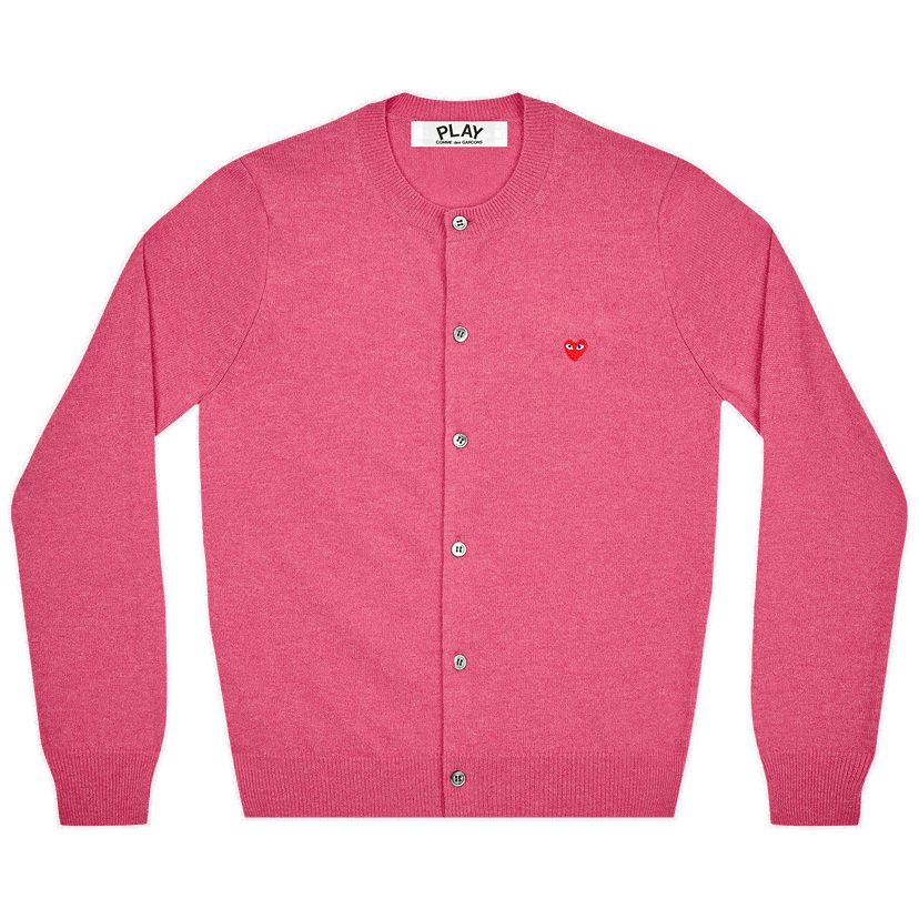Sveter Comme des Garçons PLAY Cardigan Ružová | AZ N079 051 4